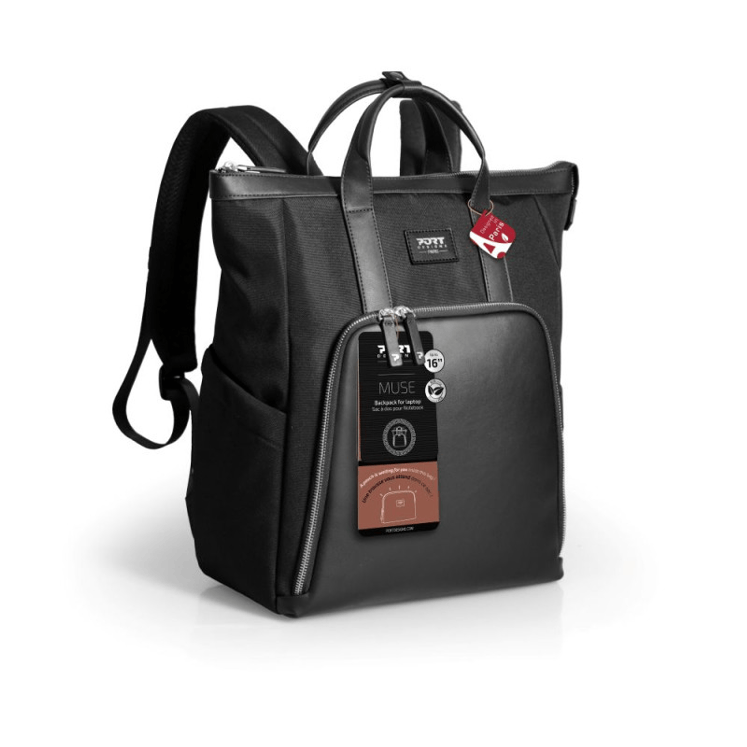 PORT MUSE SIGNATURE 16" backpack - pouch included-7