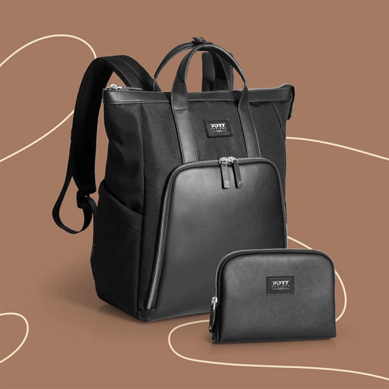 PORT MUSE SIGNATURE 16" backpack - pouch included-13