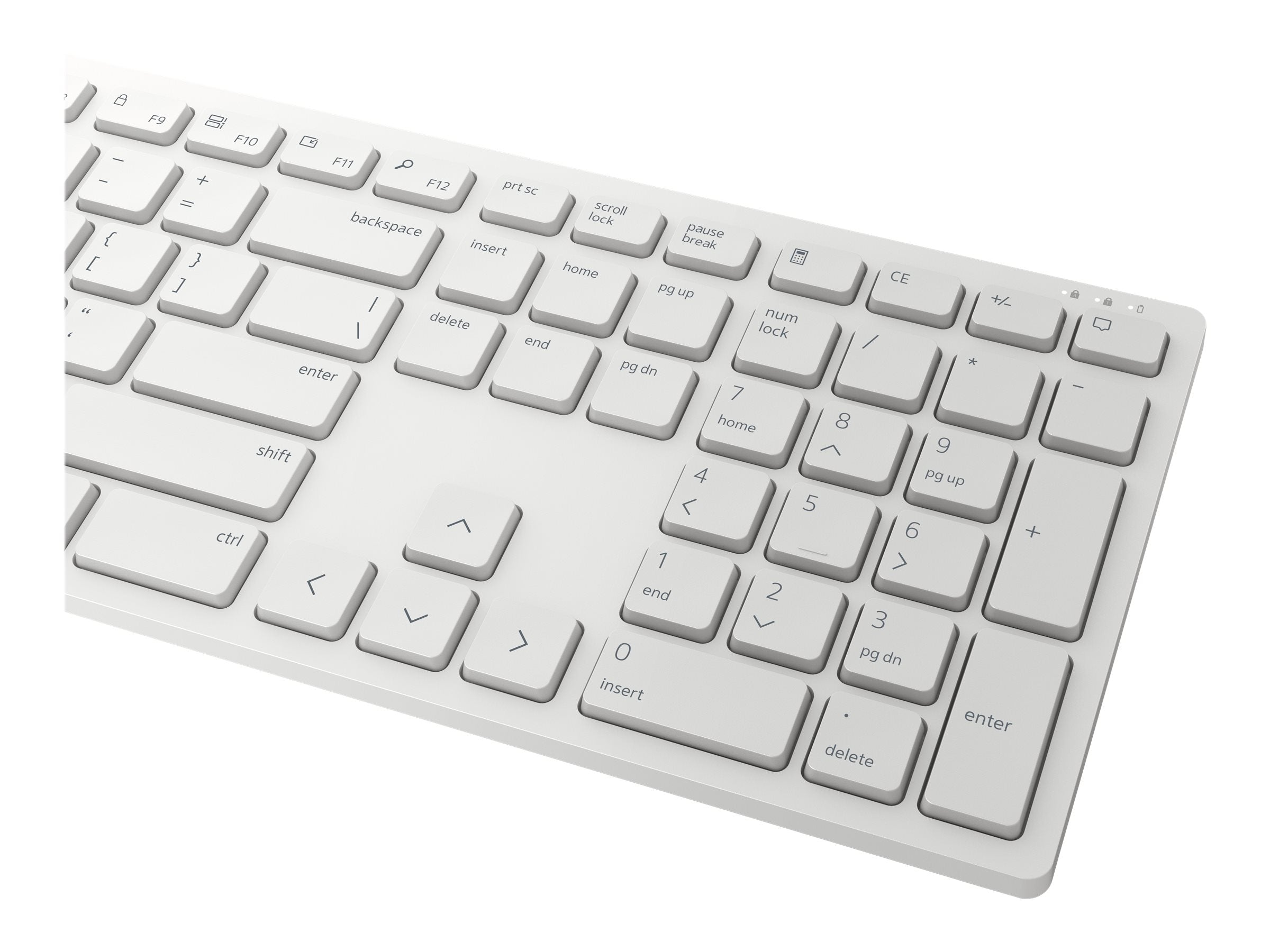 Dell Pro Wireless Keyboard and Mouse KM5221W US International (QWERTY) White-5