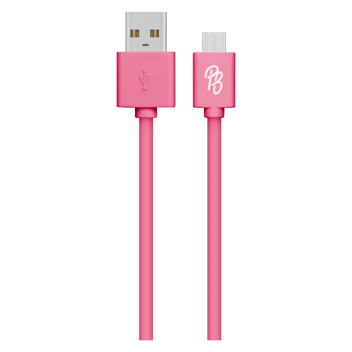 Pro Bass Power series Boxed round Micro USB Cable- Pink-0