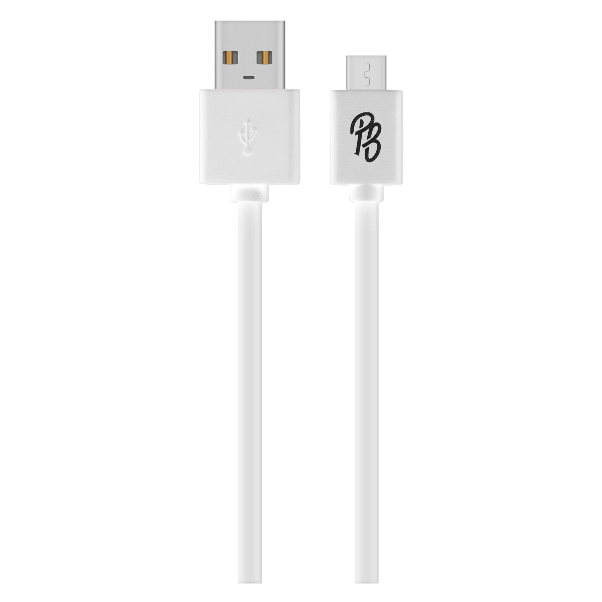 Pro Bass Power series Boxed round Micro USB Cable- White-0