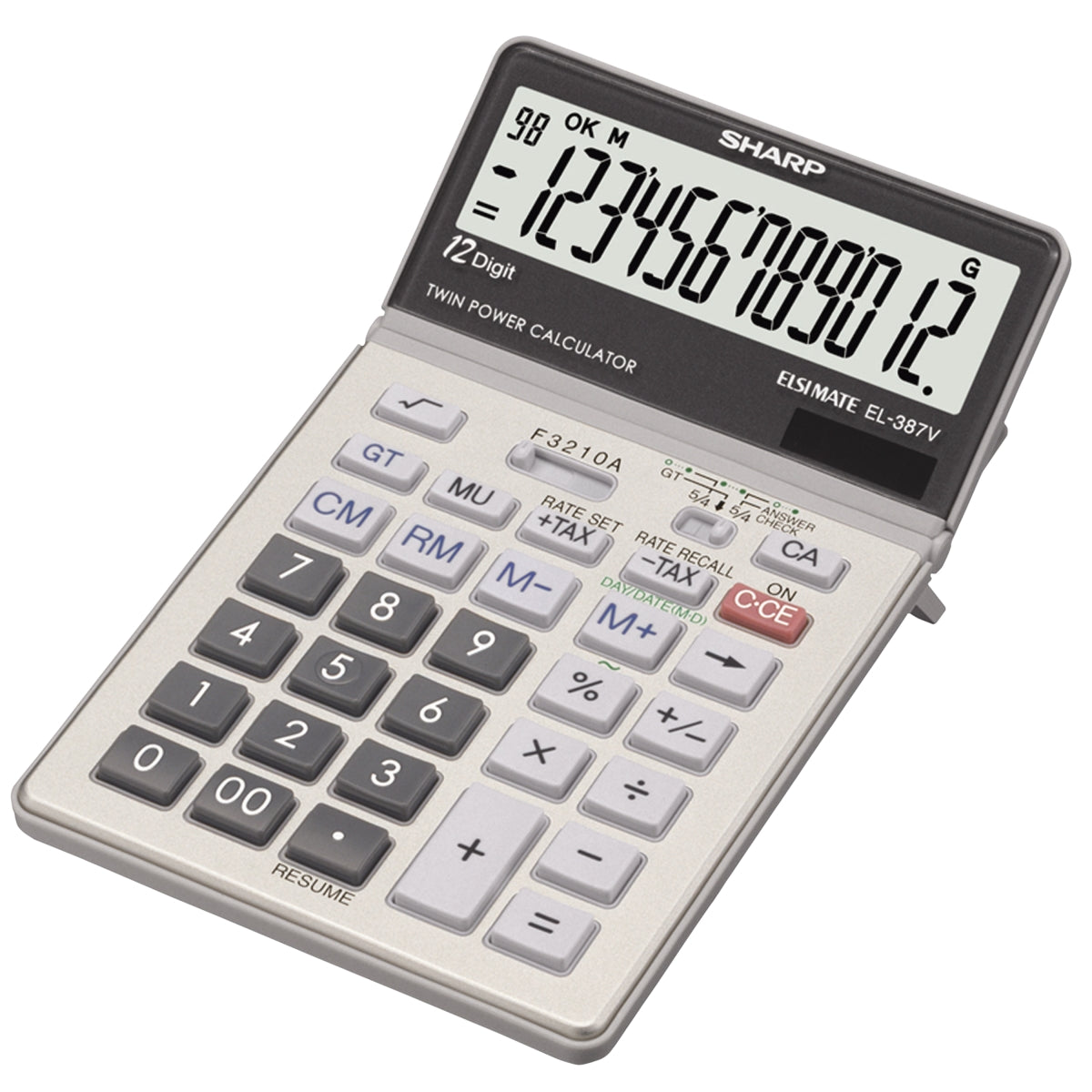 Sharp EL387V Multi Function Calculator-0