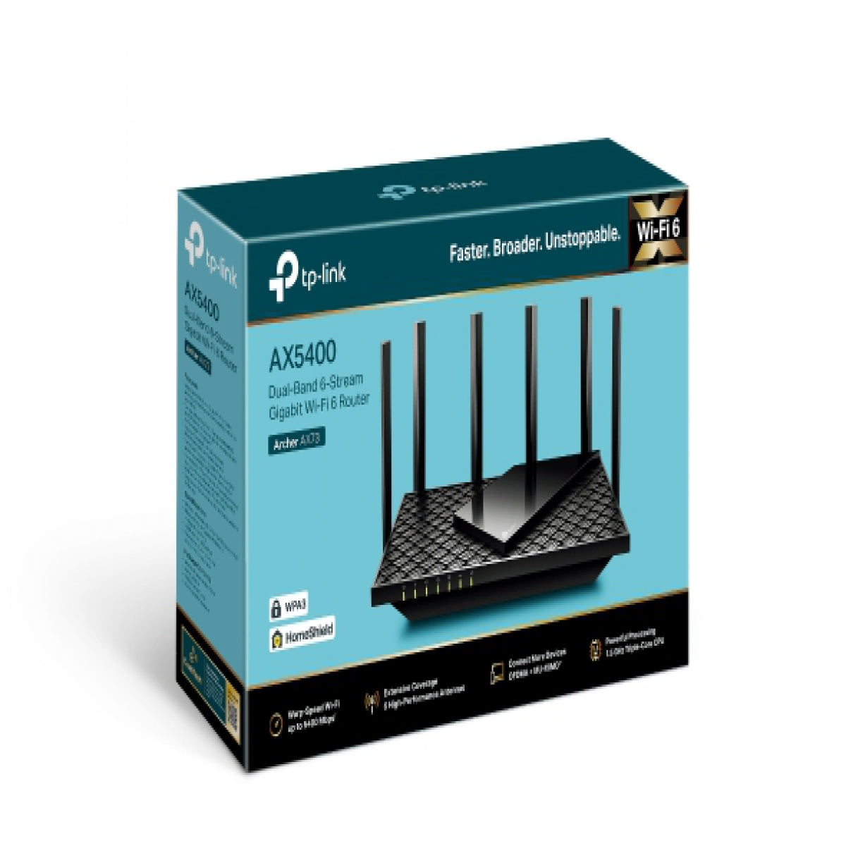 TP-Link Archer AX5400 Dual-Band Wi-Fi 6 Router-0