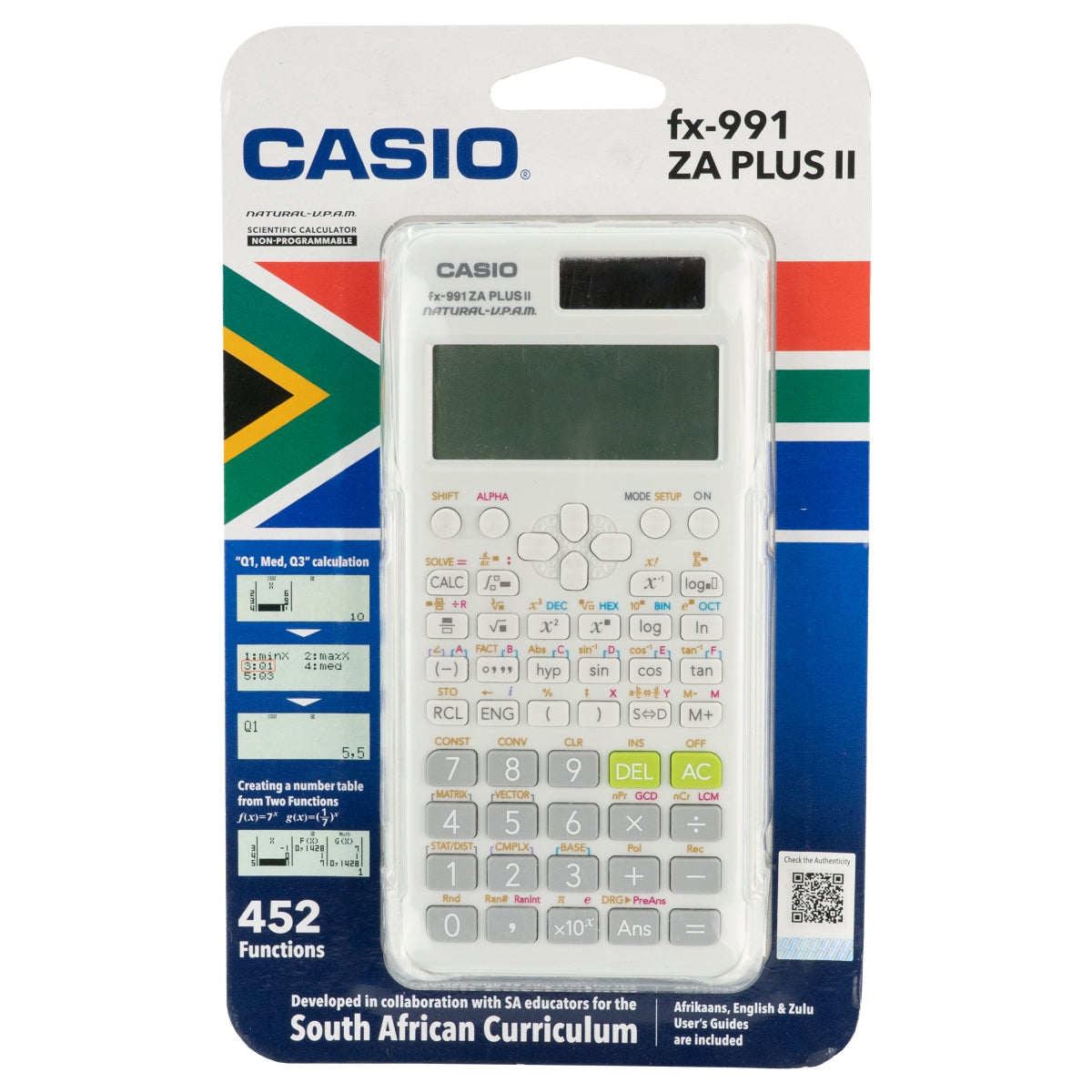 Casio FX-991 ZA Plus II-0