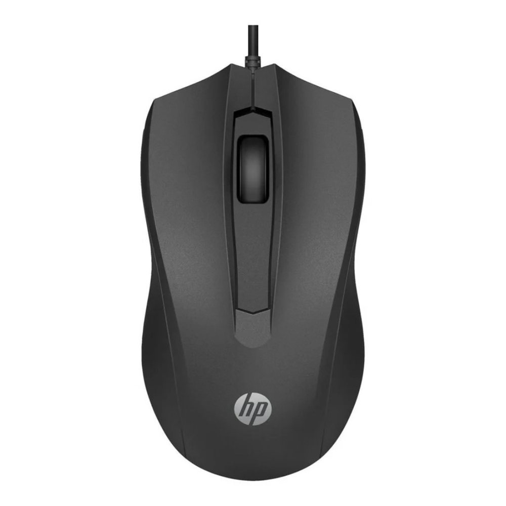 HP 105 Black Wired Mouse-0
