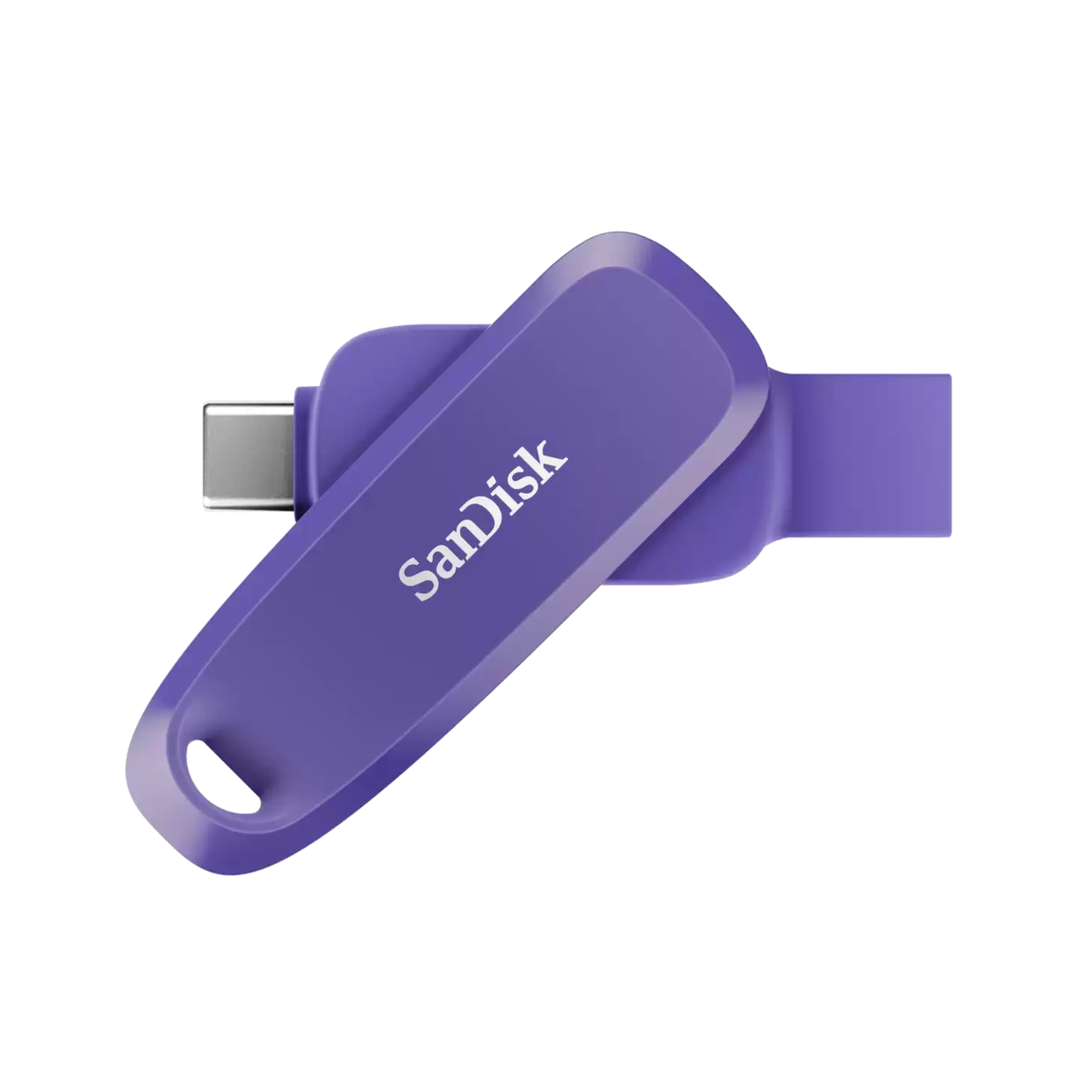 SanDisk Phone Drive USB Type-C/USB Type-A devices, 100MB/s, 512GB - Purple Opulence Color-0