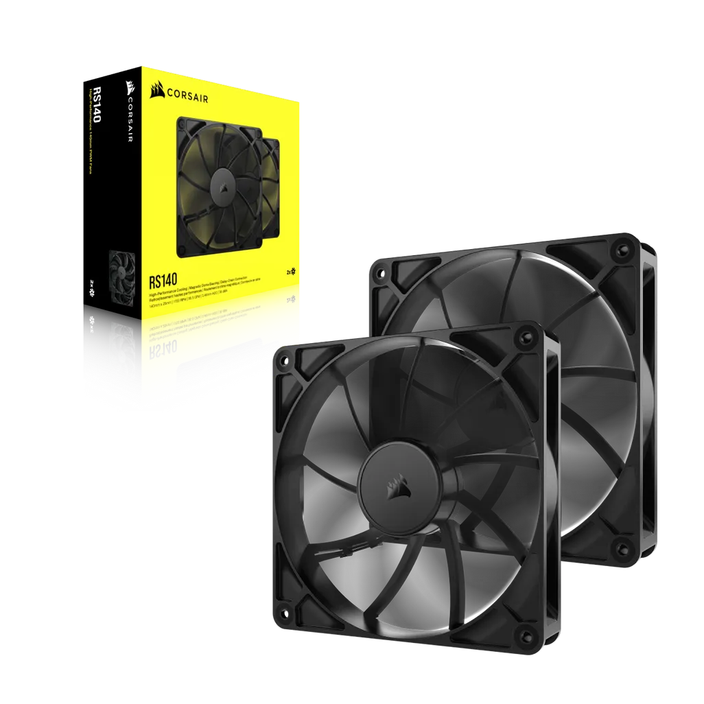 CORSAIR RS140 140mm PWM Fans Dual Pack