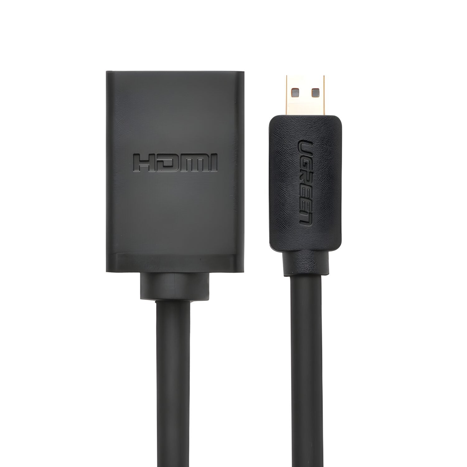 UGREEN 20134-20134 Micro HDMI Male to HDMI Female Adapter - Black-1