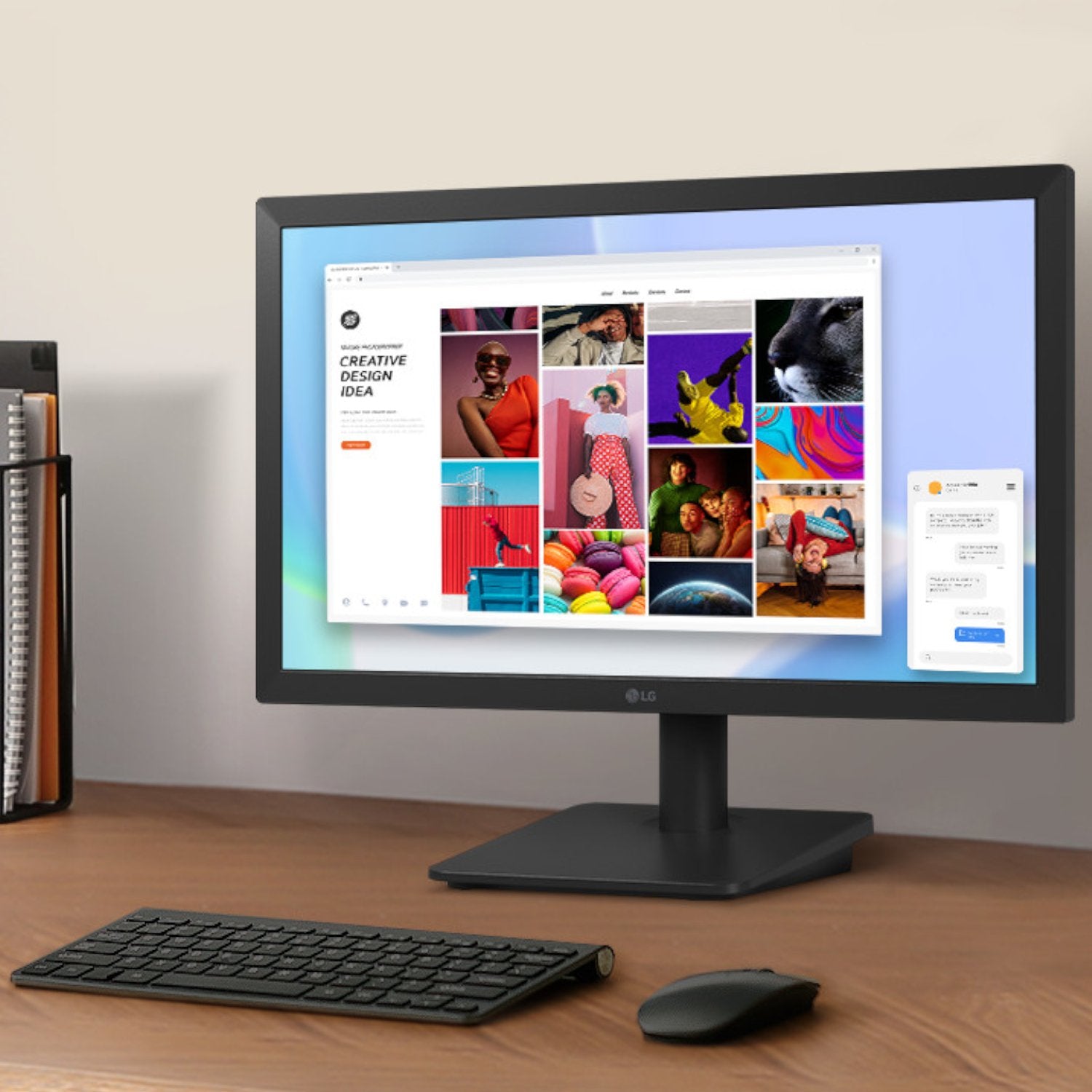 LG Essential 20" WSXGA TN Monitor 75Hz-6