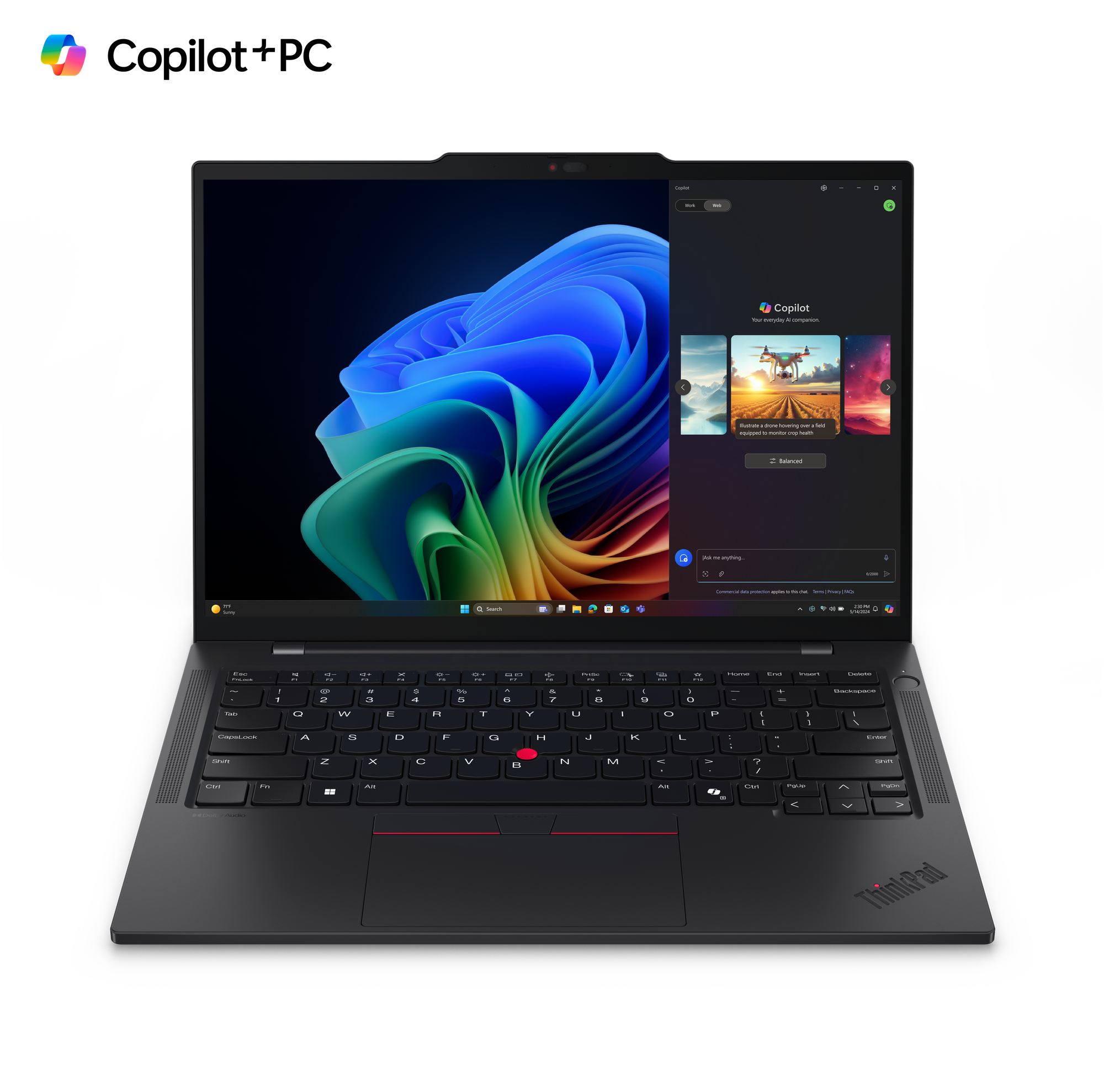 Lenovo T14 LNL U7 258V 32GB 1TB 14in WUXGA Notebook-0