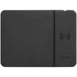 CANYON MP-W5, Mouse Mat with wireless charger, Input 5V/2A,9V2A Output 5W/7.5W/10W, 324*244*6mm, USB Type C cable length 1m, Black, 220g-0