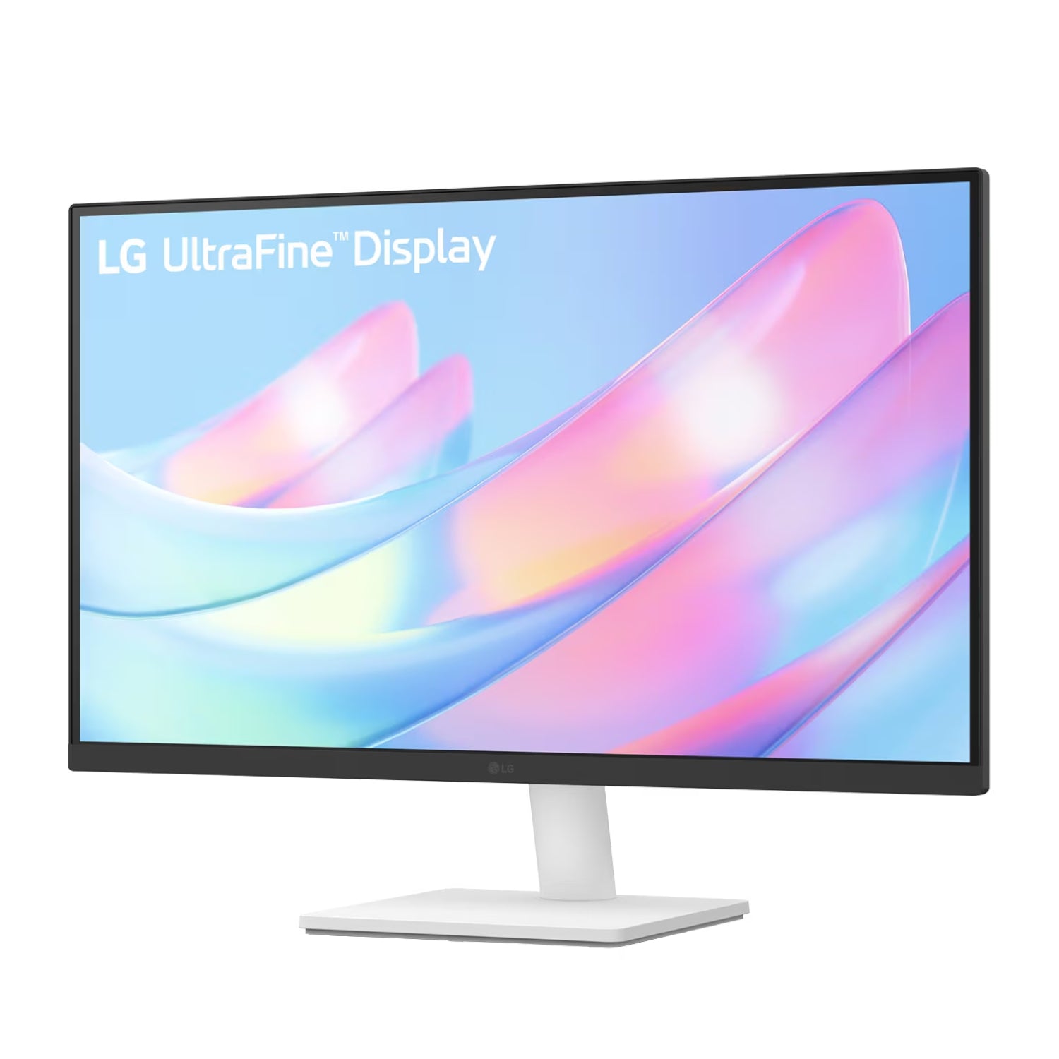 LG UltraFine 27" 4K UHD IPS Monitor - White-1