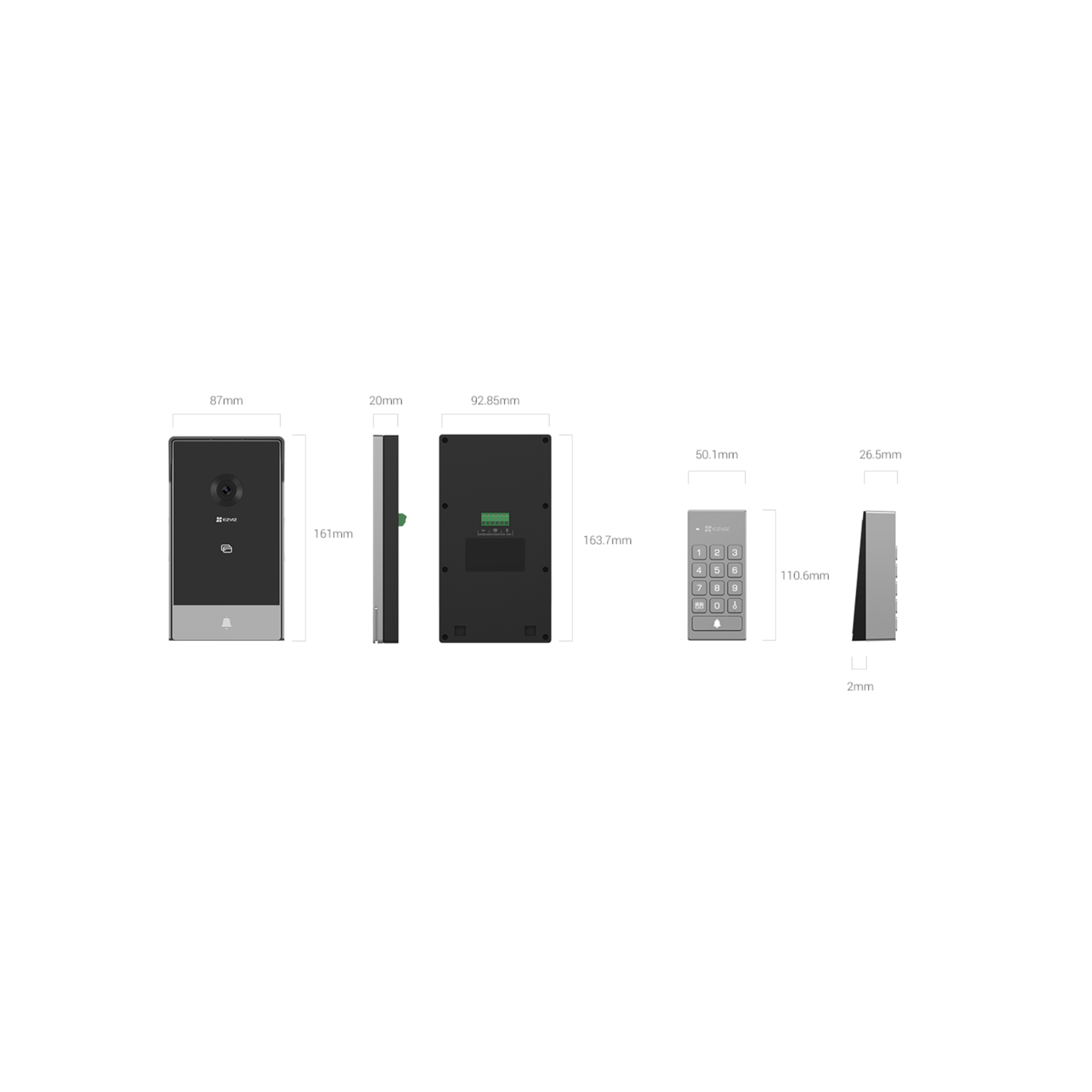 EZVIZ TP7 2K Smart Home Video Doorphone