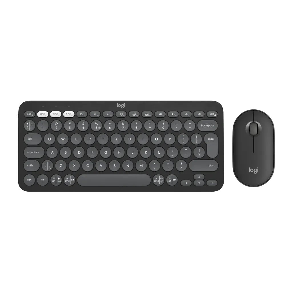 Pebble 2 Combo - TONAL GRAPHITE - US INT'L - 2.4GHZ/BT - N/A