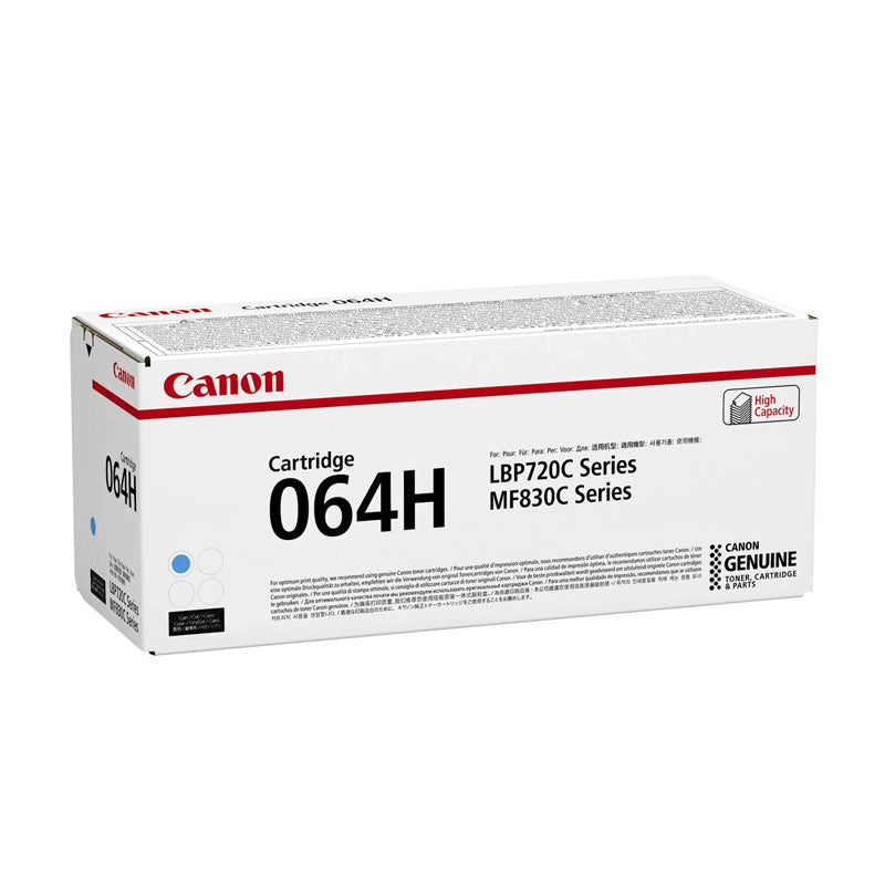 Canon 064 High Capacity Toner Cartridge (Cyan)-0