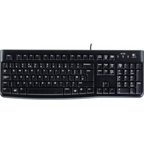 Logitech® K120 Corded Keyboard - USB