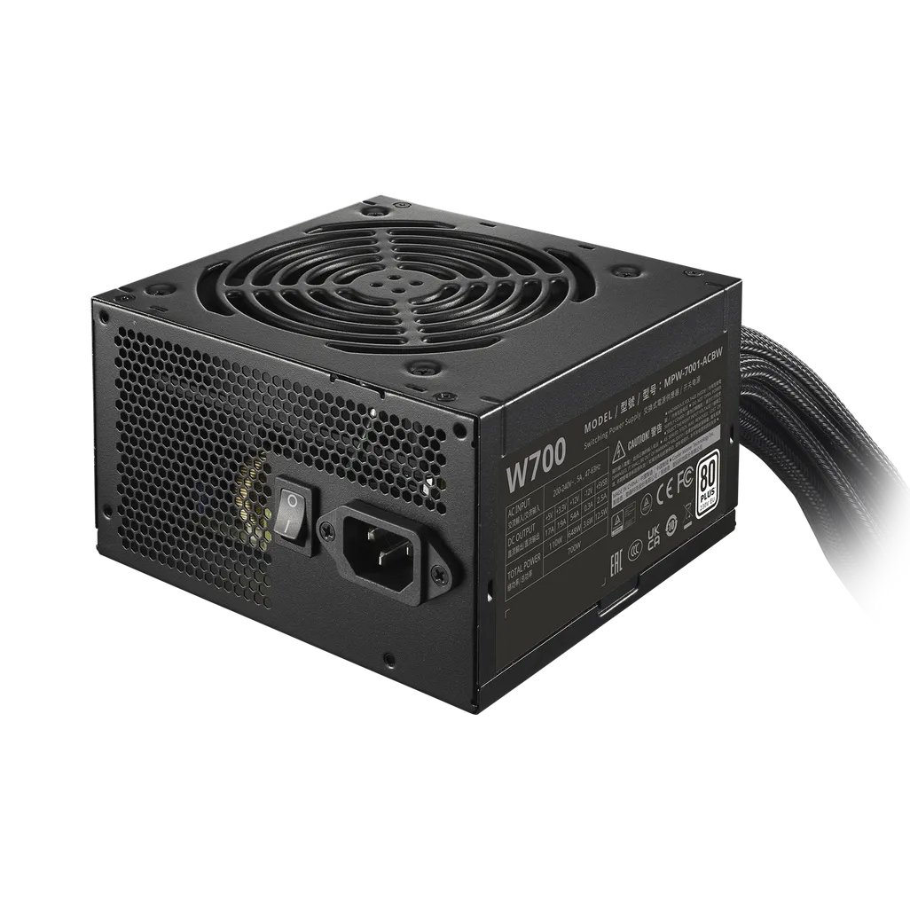 Cooler Master Elite NEX W700 230V A/EU BK Cable & mesh