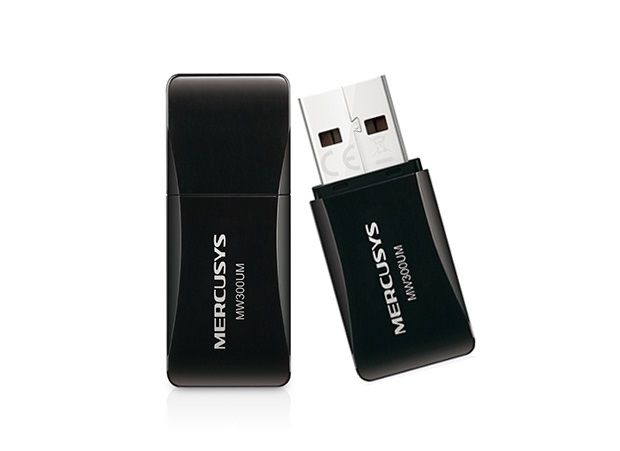 TP-Link Mercusys MW300UM N300 Wireless Mini USB Adapter