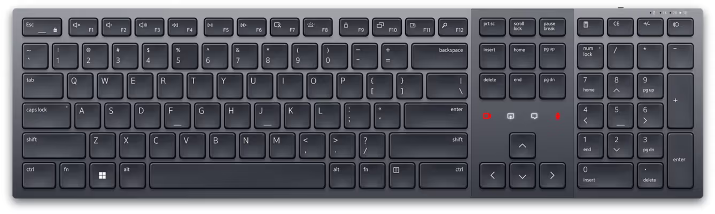 Dell Premier Collaboration Keyboard - KB900 - US International (QWERTY)-0