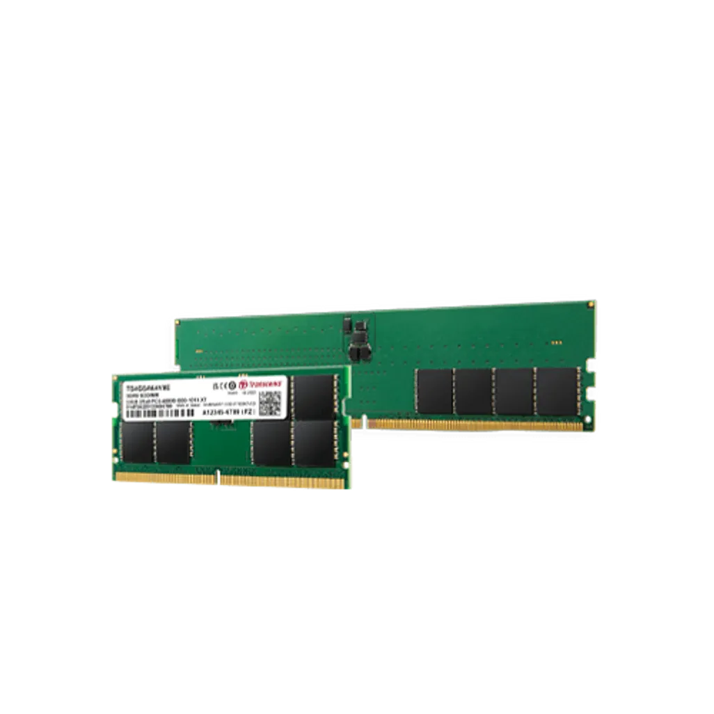 TRANSCEND JET MEMORY 48GB DDR5-5600 Unbuffered DESKTOP Long-DIMM 2RX8 CL46  (3Gx8)x16 2RX8