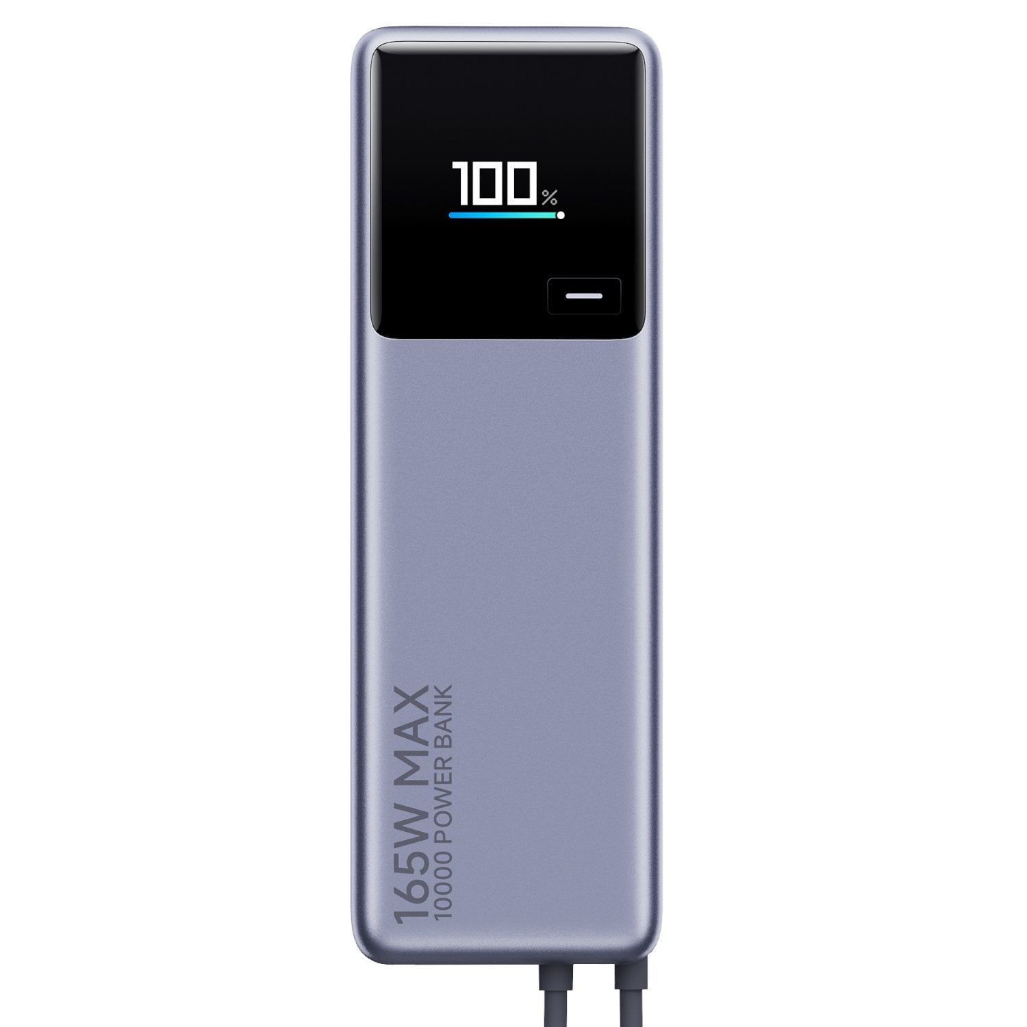 Xiaomi 165W Power Bank 10000mAh (Integrated Cable)-Silver-1