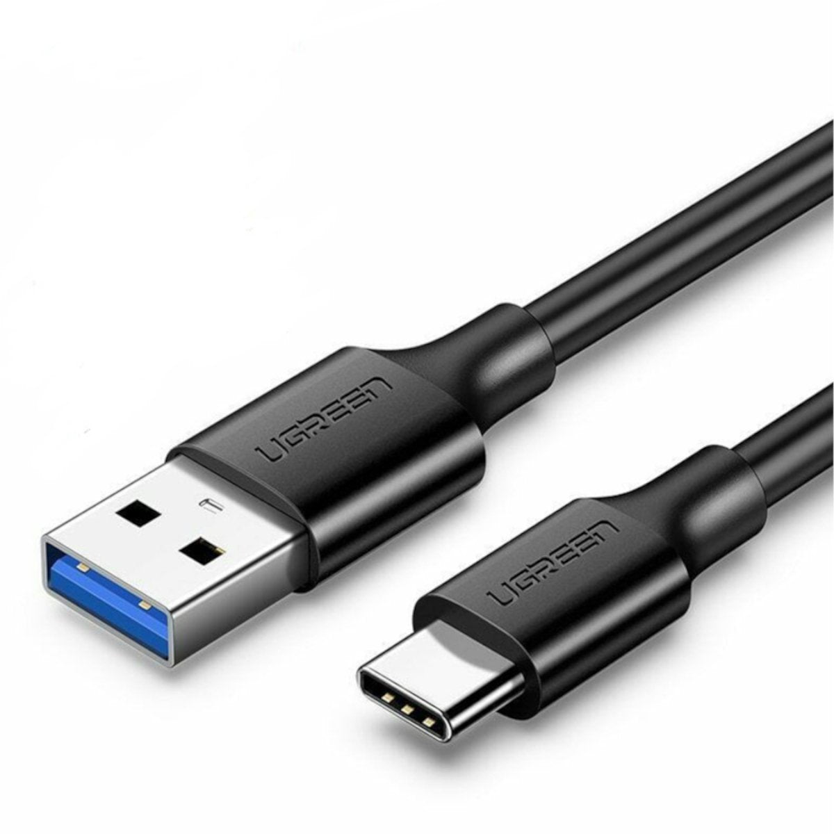 UGreen USB-C to USB 3.0 Cable 1m – Fast Charging 3A, 5Gbps Sync – Black-0