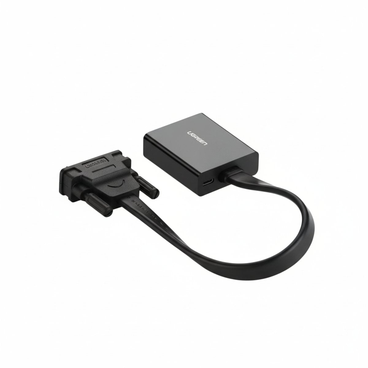 UGreen DVI-D 24+1 to VGA Active Video Adapter (Male to Female) – Black-1