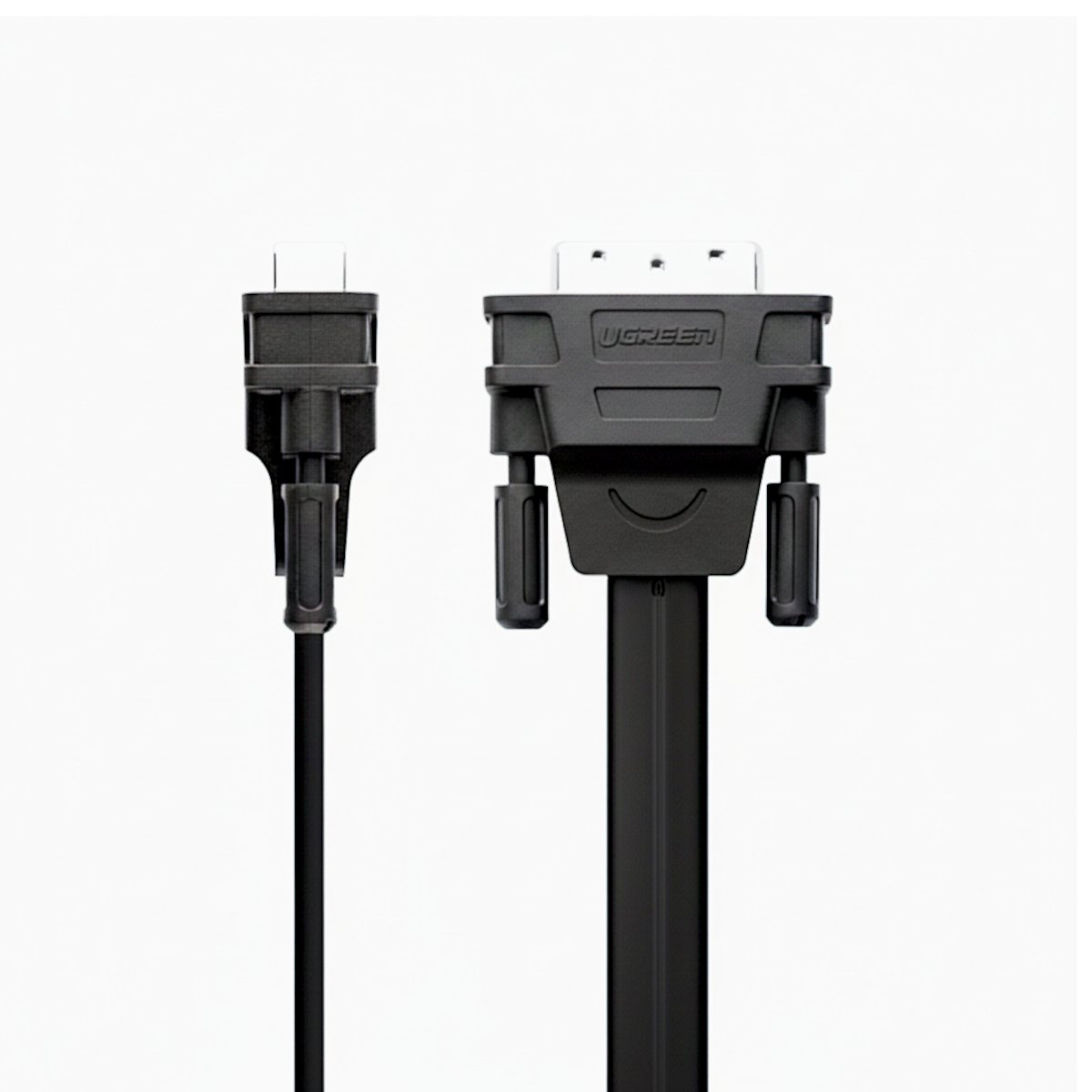 UGreen DVI-D 24+1 to VGA Active Video Adapter (Male to Female) – Black-3