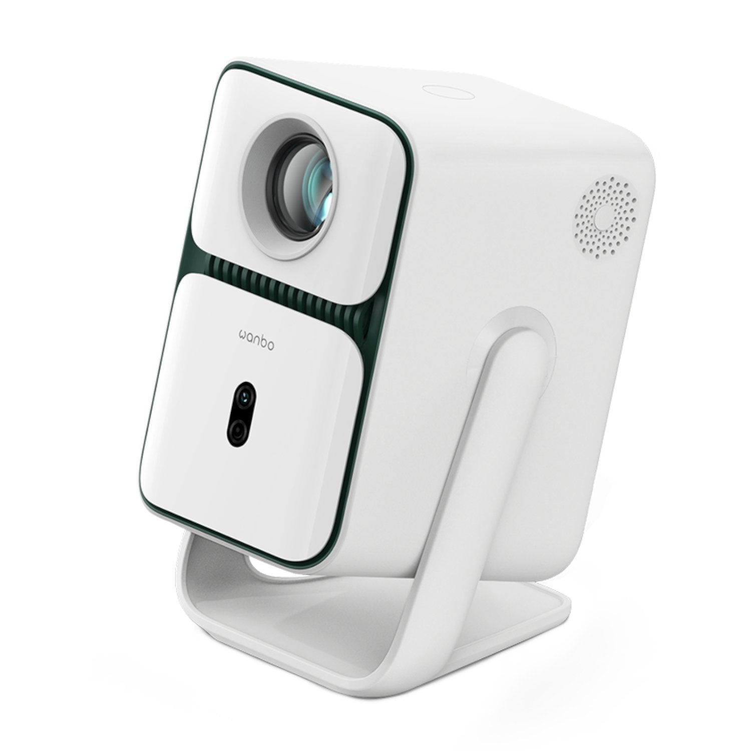 Wanbo T2 Ultra – 1080P 500ANSI Android 11 Smart Home Theatre Projector – White-2