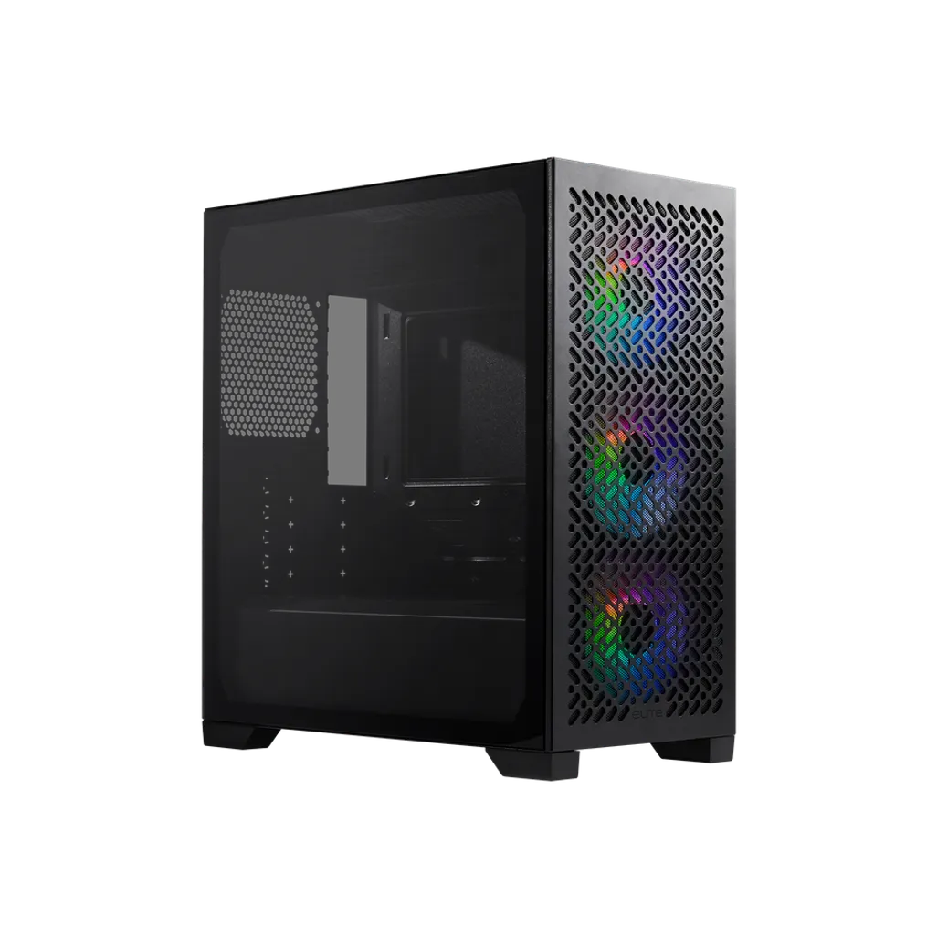 Cooler Master Elite 302, Mini Tower, PC, Black, micro ATX, Mini-ITX, Steel, Gaming