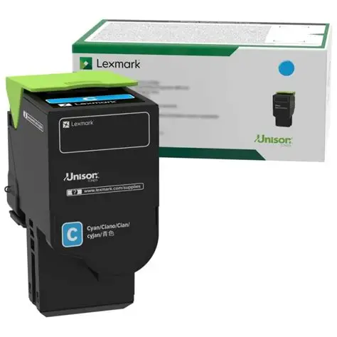 Lexmark CS632 CX635 Cyan Return Programme 11.7K Toner Cartridge-0
