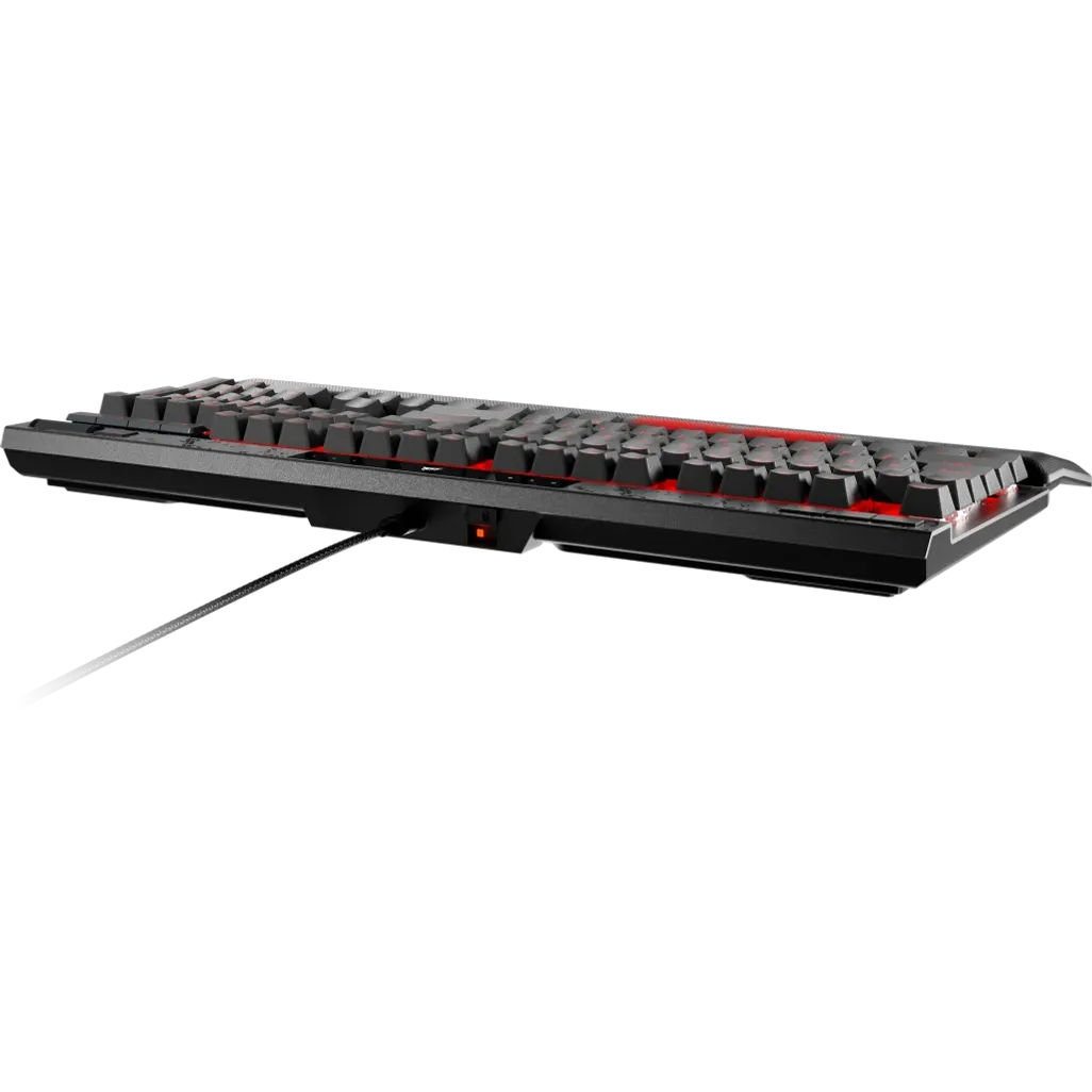 CORSAIR K70 MAX RGB Magnetic-Mechanical Gaming Keyboard; Adjustable CORSAIR MGX Switches; Steel Gray