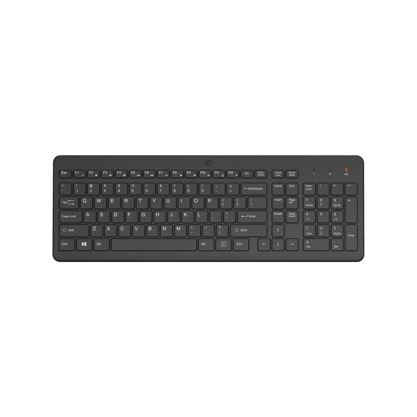 HP 220 USB-A Wireless Keyboard - Black-0