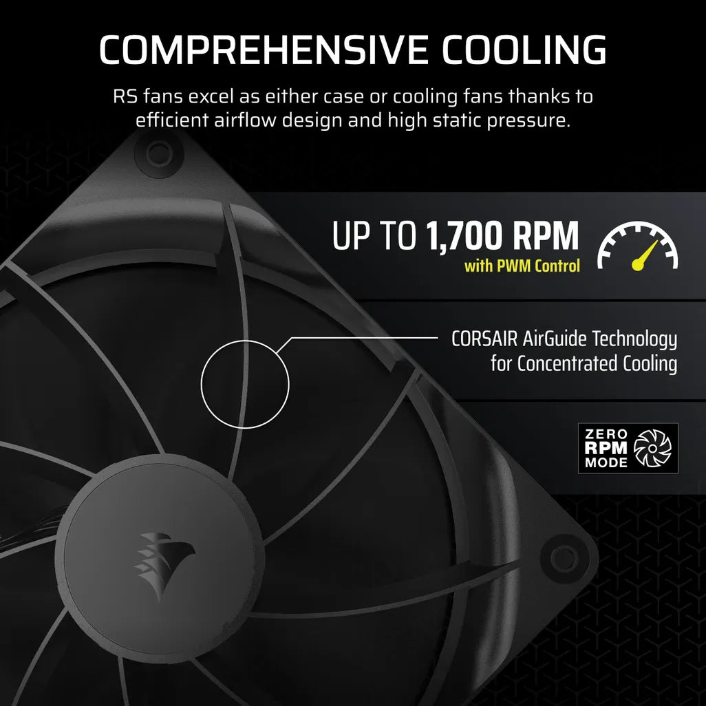 CORSAIR RS140 140mm PWM Fan