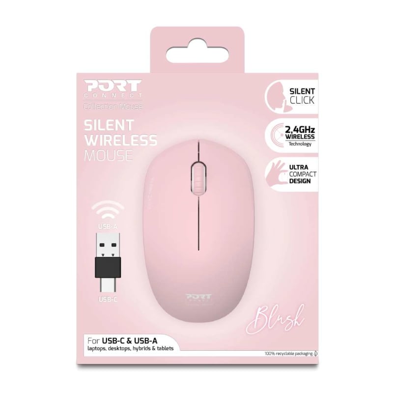 PORT MOUSE COLLECTION II RF BLUSH-5
