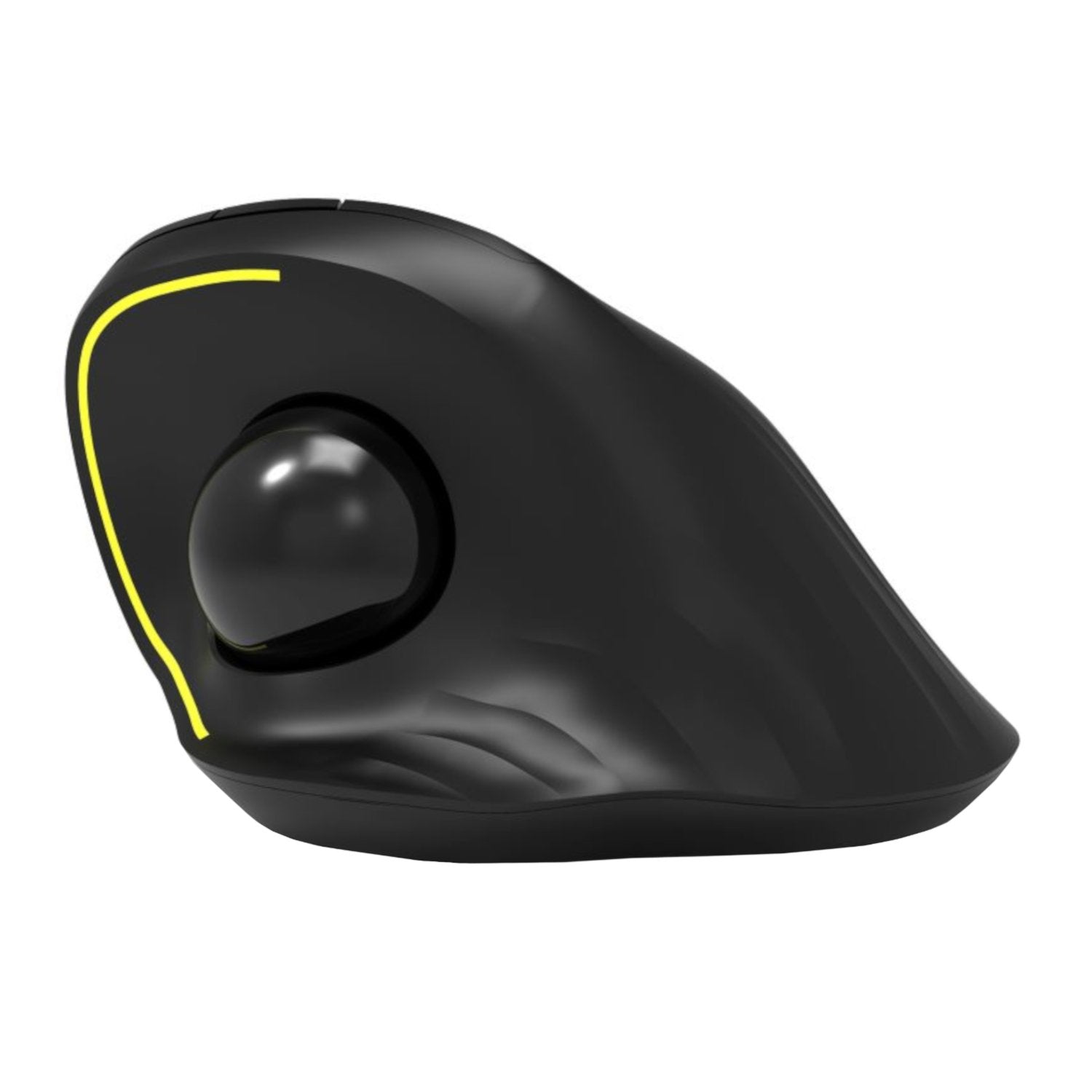 Port Connect Bluetooth + Wireless Rechargeable Ergonomic Trackball Mouse-3