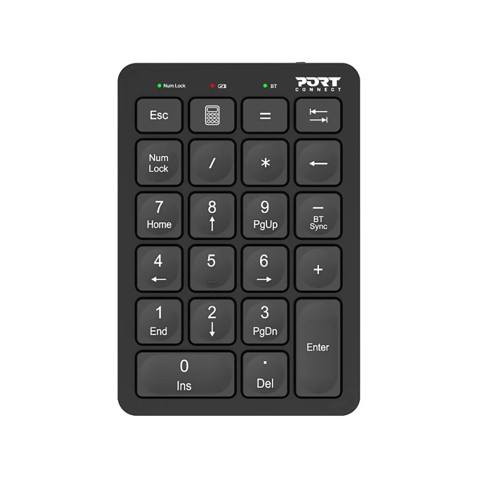 Port Rechargeable Bluetooth Numeric Keypad-0