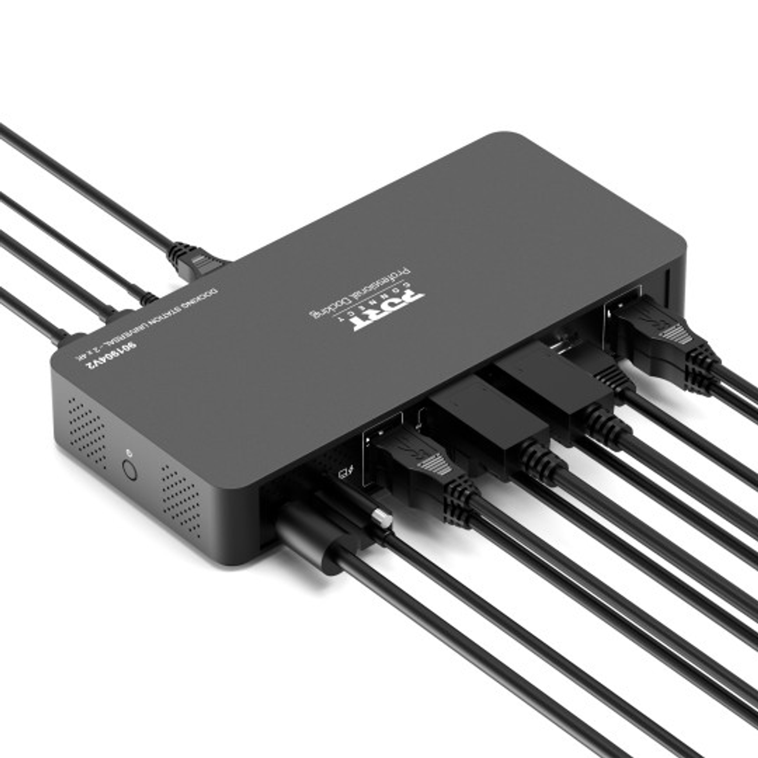 PORT2 x 4K USB-C desktop docking station 11 peripherals 96W-3