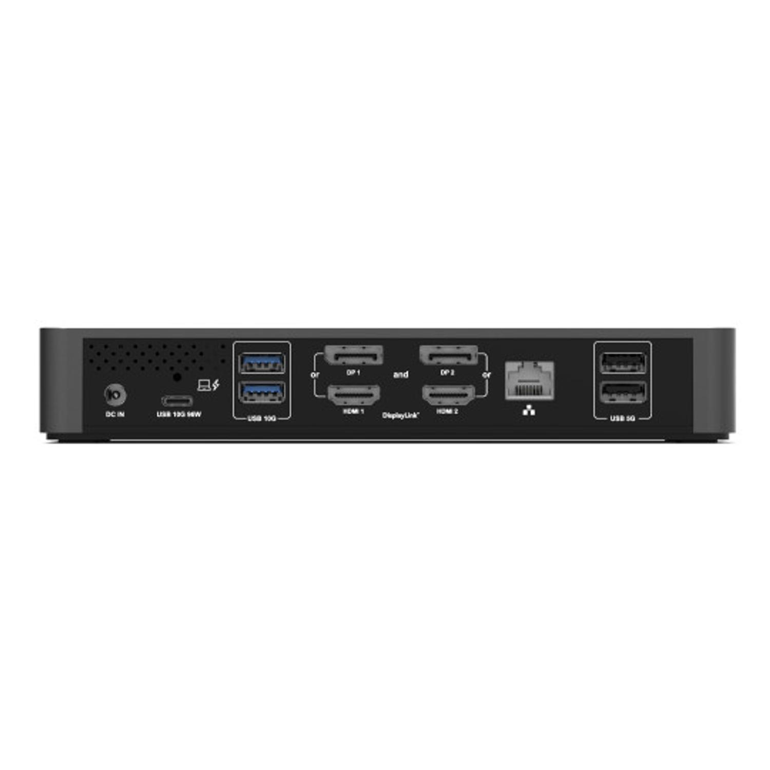 PORT2 x 4K USB-C desktop docking station 11 peripherals 96W-7