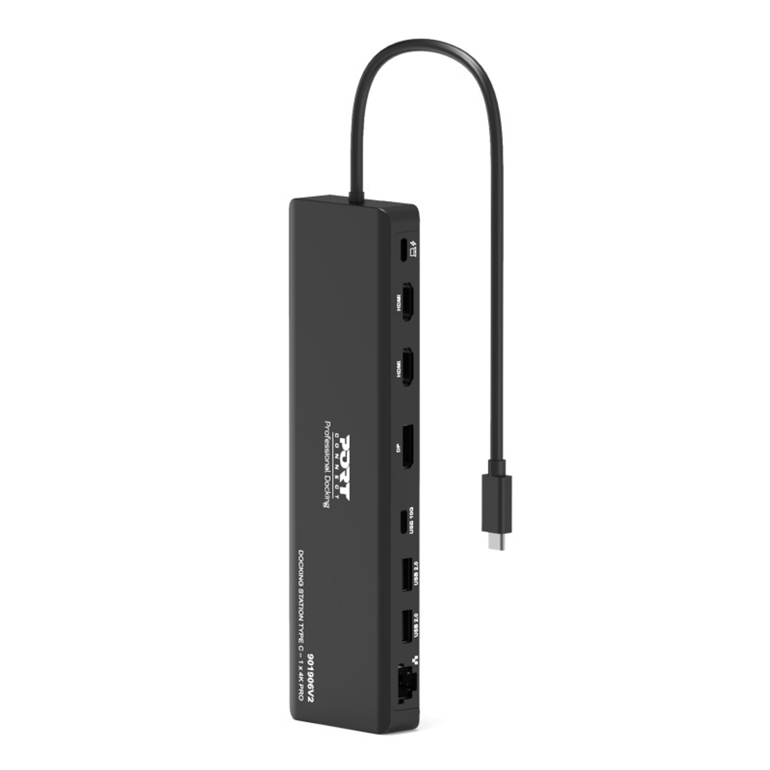 PORT Mobile docking station 1 X 4K USB-C 9 devices 100W-0