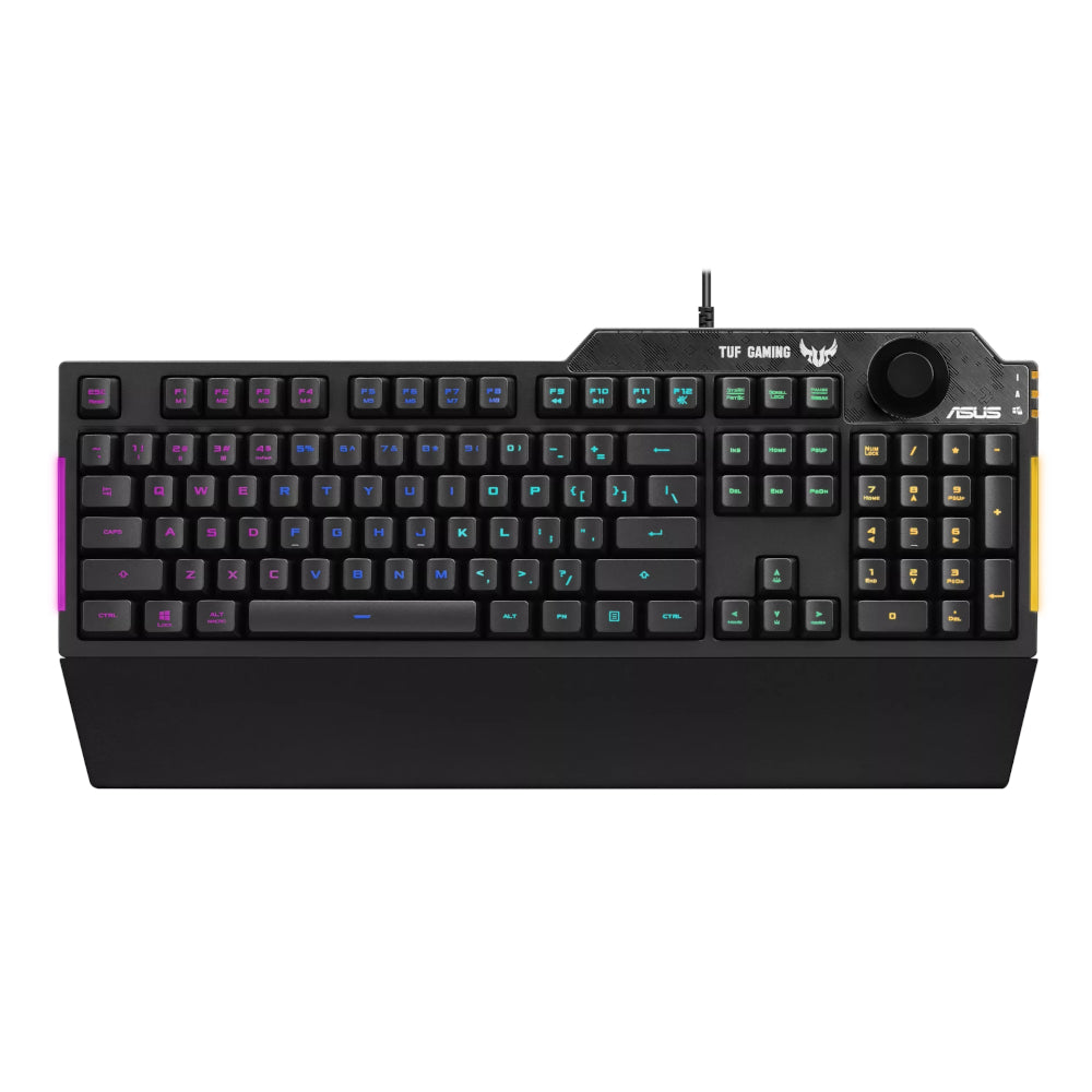 Asus TUF Gaming K1 Full-size RGB Gaming Keyboard-0