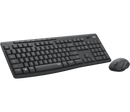 Logitech MK295 Wireless Silent Mouse & Keyboard Combo - Black-0