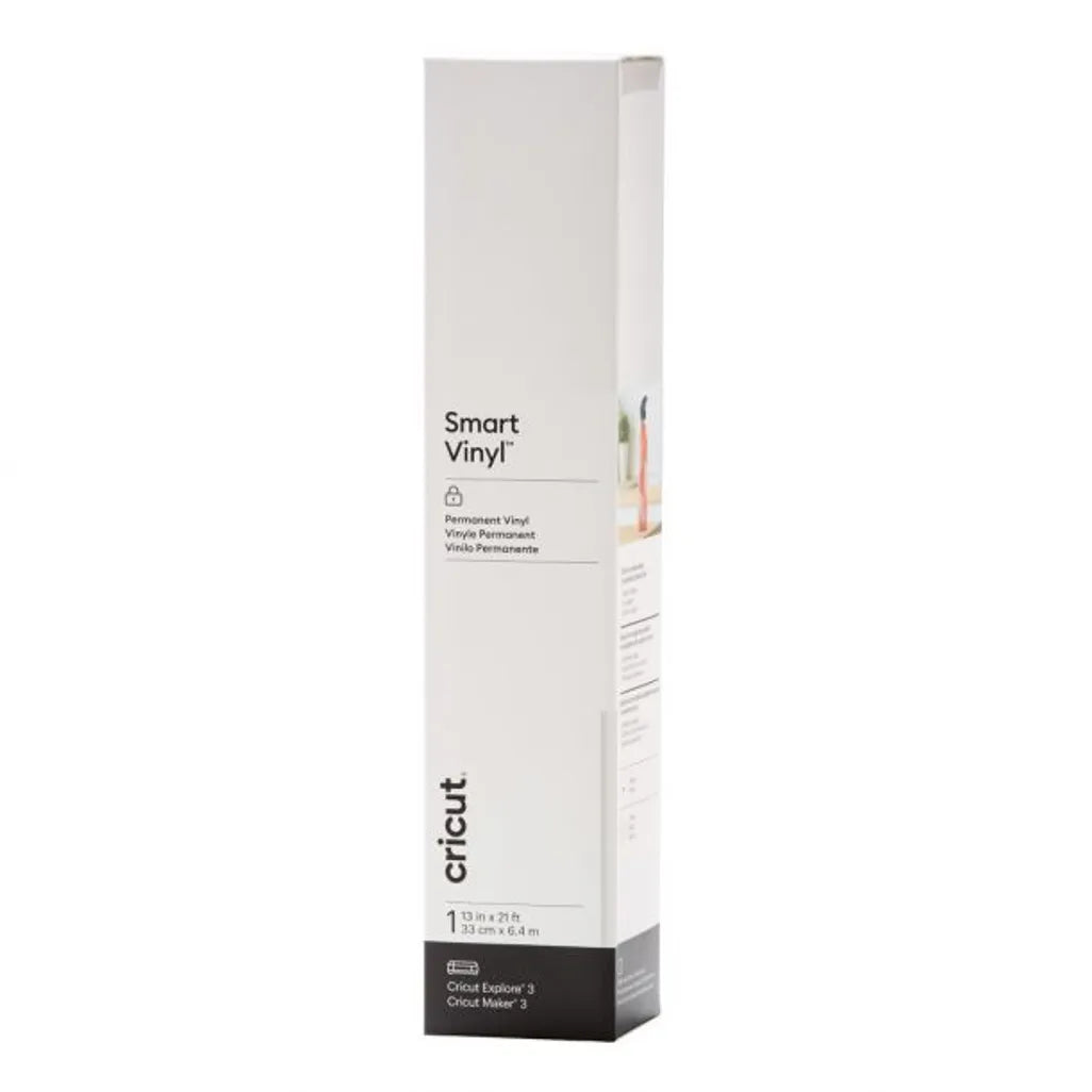 2008663: Cricut Smart Vinyl perm 33X640Cm 1 Sheet (White)
