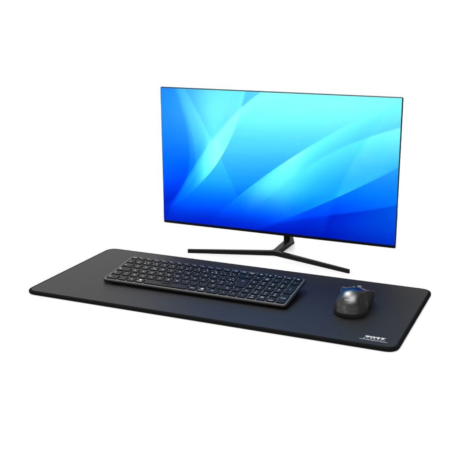 Port Connect Professional Desk Pad - Black (300 x 700mm)-4