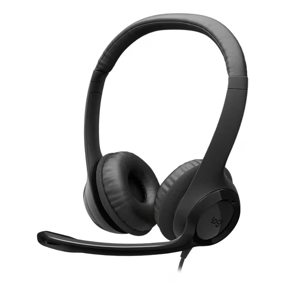 Logitech H390 USB-C Noise- Cancelling Mic Computer Headset-0