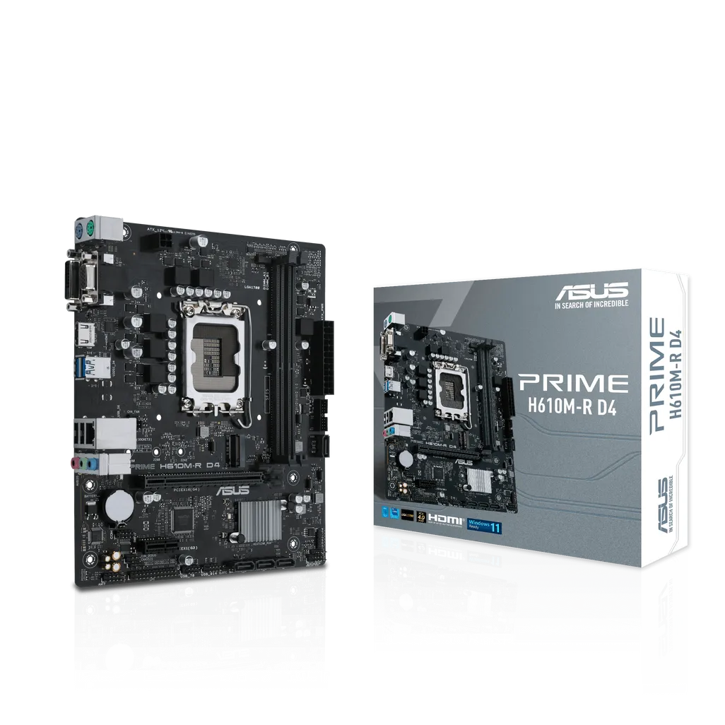 LGA1700 FOR 10/11th GEN; 2xDDR4; Max 64GB; 1xPCIe 4.0/3.0 x16; 1xPCIe3.0x1; 1xM.2; 4xSATA; 4xUSB; 1xD-SUB; 1xHDMI; 1xDVI-D. mATX