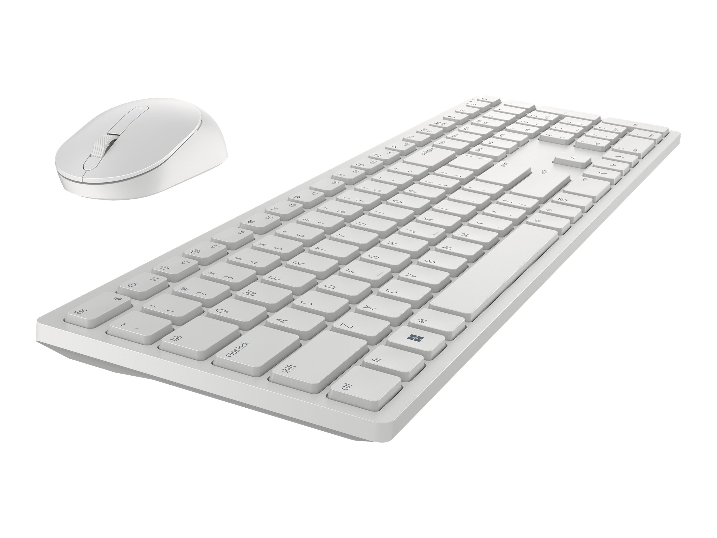 Dell Pro Wireless Keyboard and Mouse KM5221W US International (QWERTY) White-1
