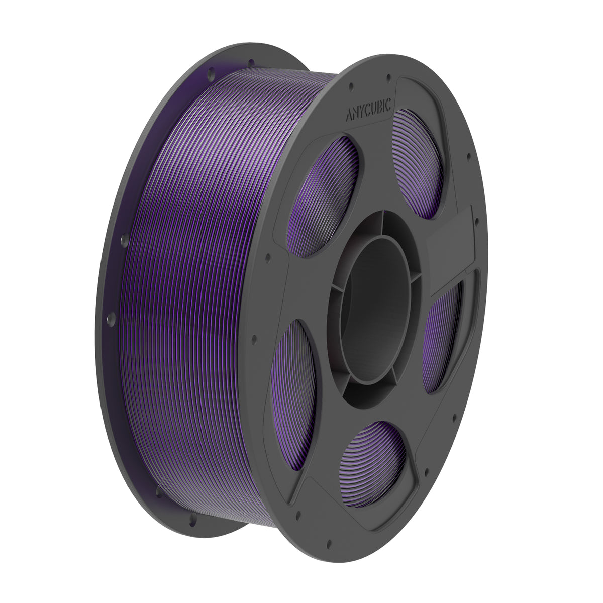 Anycubic PLA Silk Dual Filament 1kg - Black/Purple-0