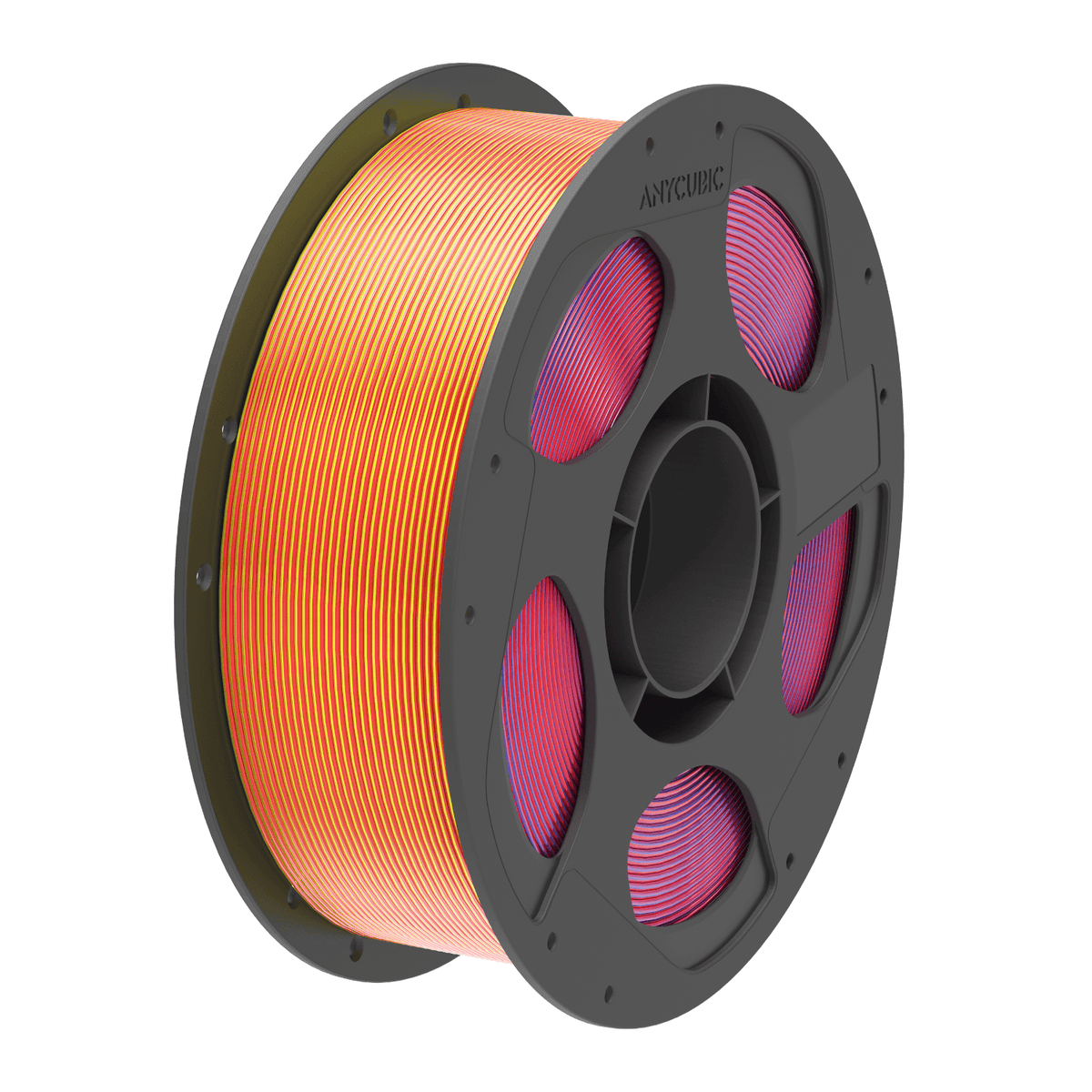 Anycubic PLA Silk Tri-colour Filament 1kg – Red/Blue/Yellow-0