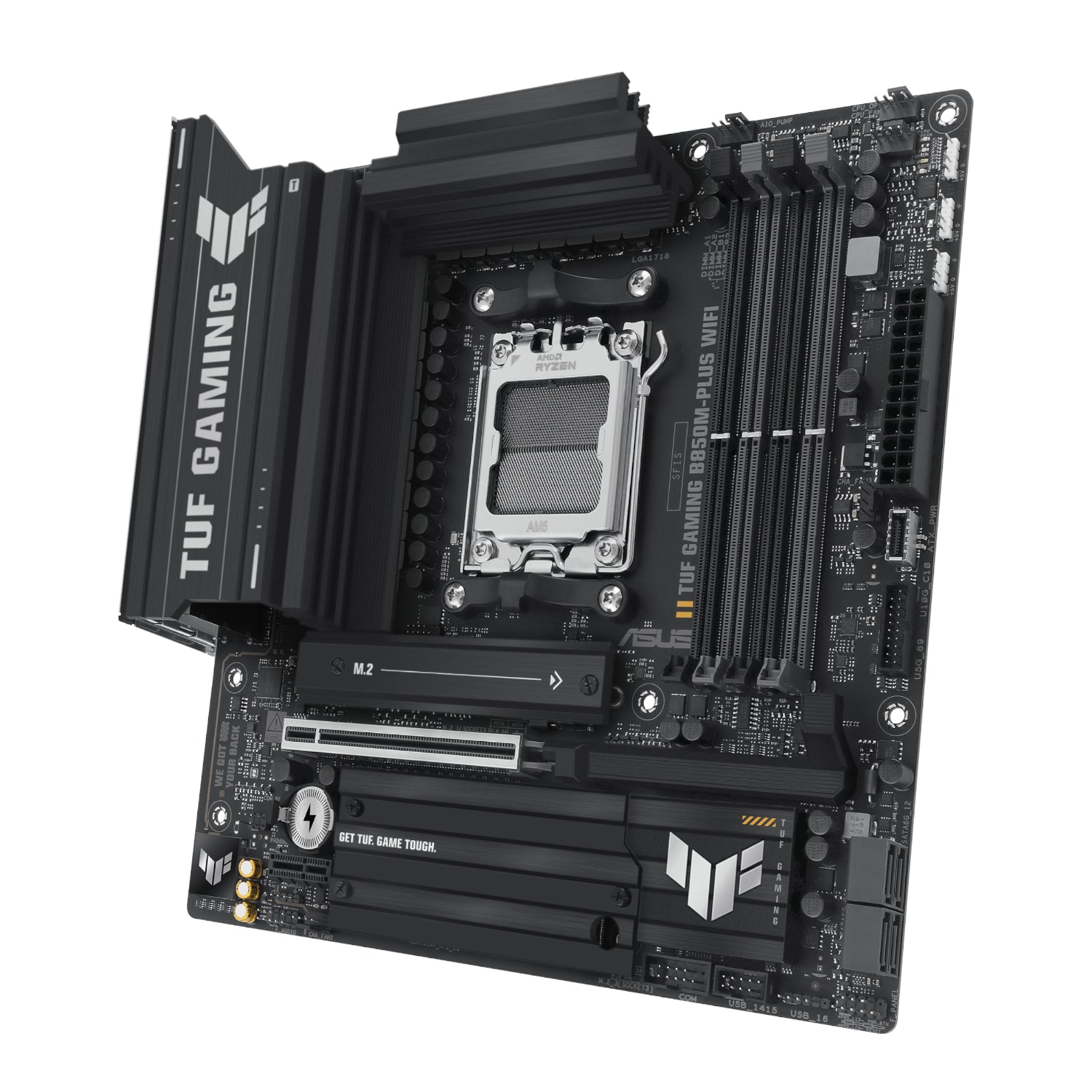 Asus TUF Gaming B850M-PLUS WIFI and Asus Prime LC 240 ARGB Liquid CPU Cooler Bundle-1
